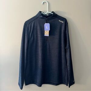 Hi-Tec Performance Quarterzip Blue